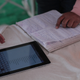 iPad used in a health clinic